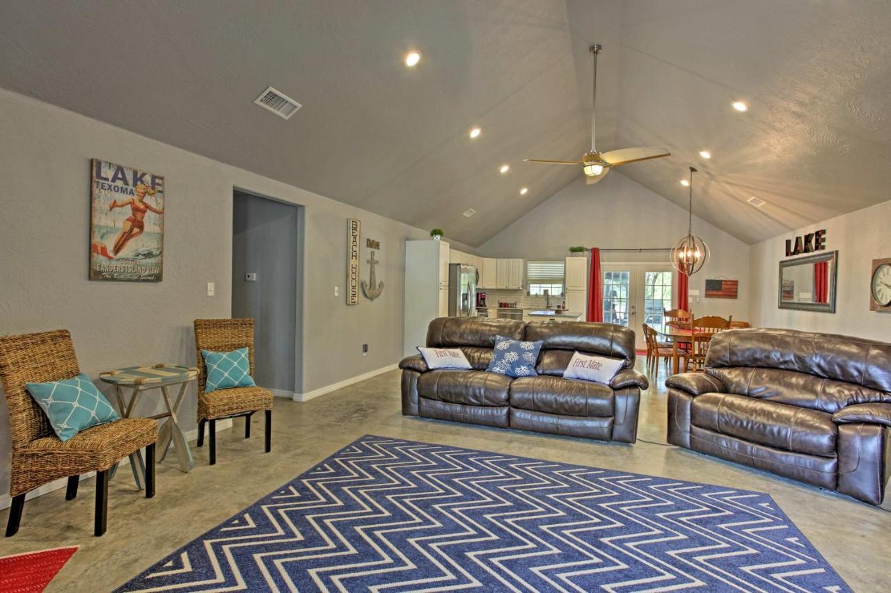 Modern Retreat With Gas Grill - Walk To Lake Texoma! Kingston Exterior foto